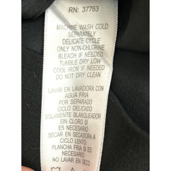 Laundry by Shelli Segal Sz 6 Black White Colorblock Lace Sheath Career Dress N4 - Picture 12 of 12